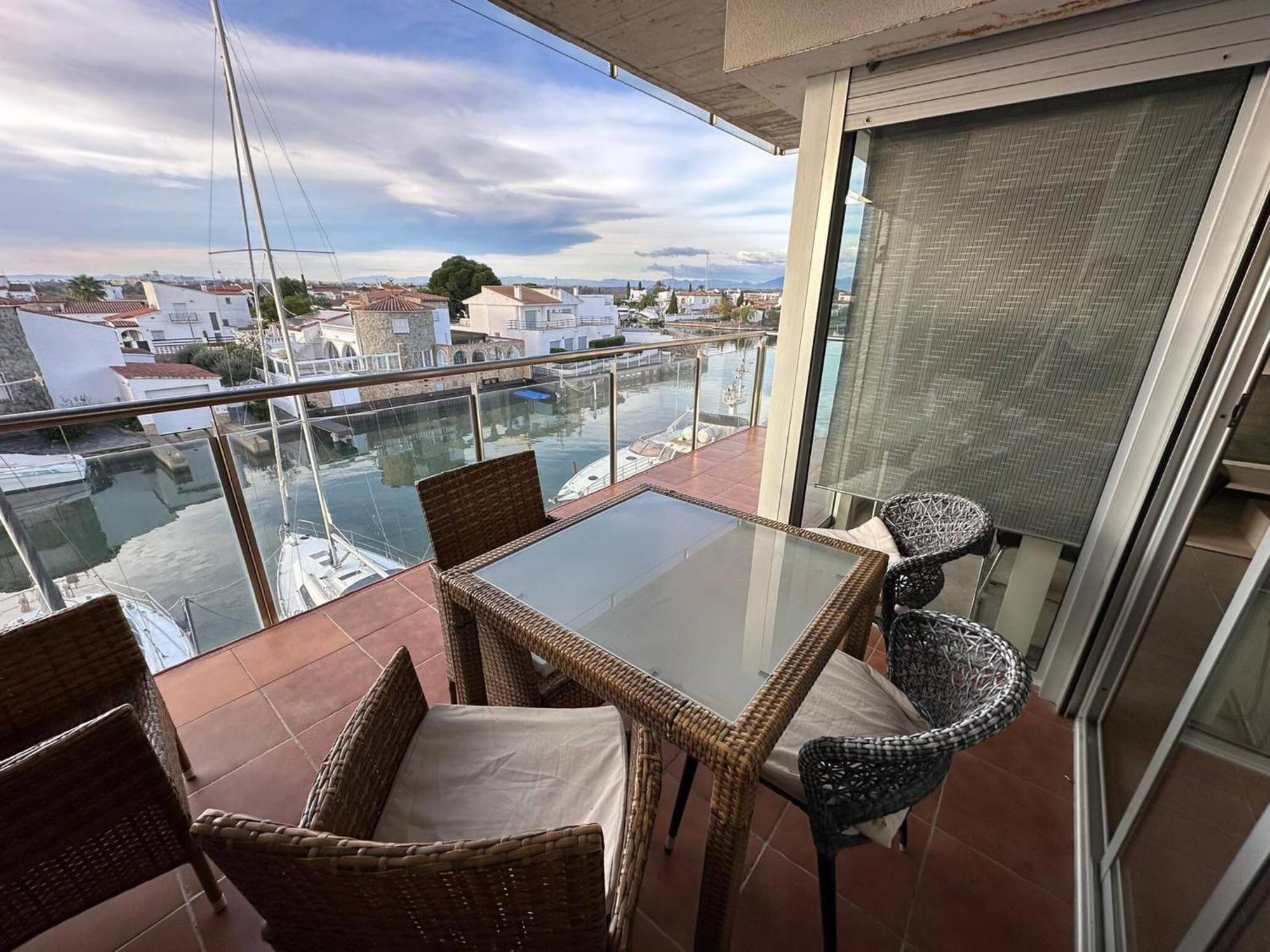 Apartamento En Roses Con Vistas Al Canal Y Piscina Av-52 Dış mekan fotoğraf